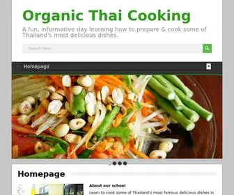 Organicthaicooking.com(A fun) Screenshot