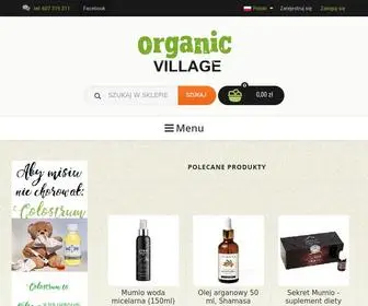 OrganicVillage.pl(Sklep Naturalna) Screenshot