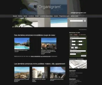 Organigram.com(1ere) Screenshot