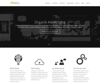 Organikadvertising.com(Organik Advertising) Screenshot