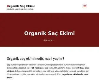 Organiksacektirme.com(Organik) Screenshot