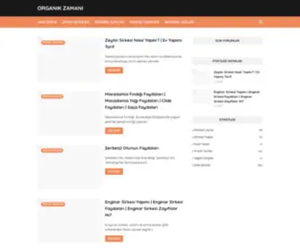 OrganikZamani.com(Zamanı) Screenshot