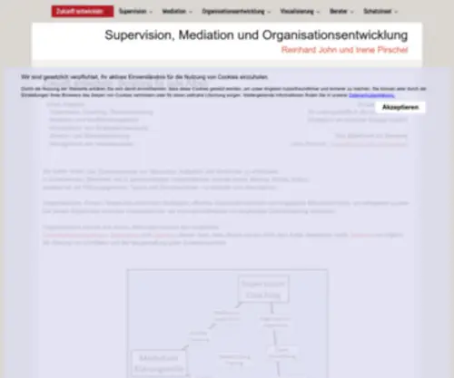 Organisationsentwicklung-Dresden.com(Reinhard John und Irene Pirschel) Screenshot