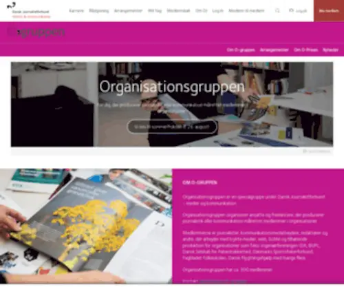 Organisationsgruppen.dk(Organisationsgruppen) Screenshot