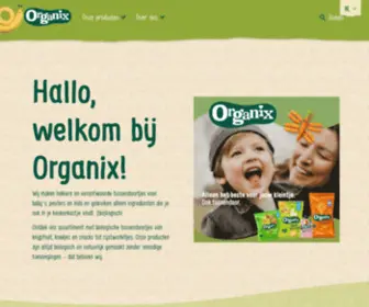 Organix.nl(Organix Netherlands) Screenshot