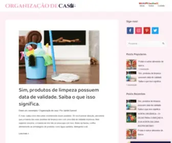 Organizacaodecasa.com(Organização de Casa) Screenshot