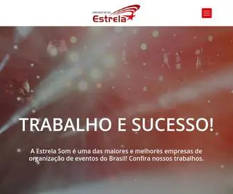 Organizacaoestrelasom.com.br(Organização) Screenshot