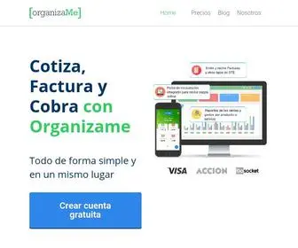 Organizame.cl(Sistema de Administración y Facturación para PYMES) Screenshot