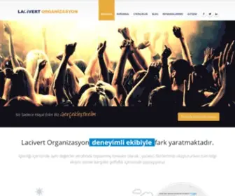 Organizasyoncuyuz.biz(Lacivert Organizasyon) Screenshot