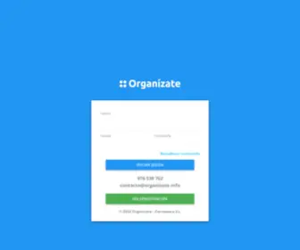 Organizate.biz(Organízate) Screenshot