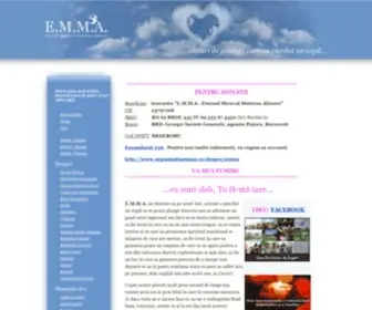 Organizatiaemma.ro(Organizatia EMMA) Screenshot