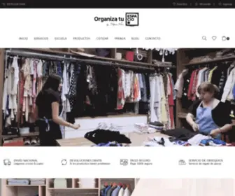 Organizatuespacio.net(Organiza tu espacio) Screenshot