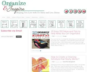 Organizeandinspire.com(Organize and Inspire) Screenshot