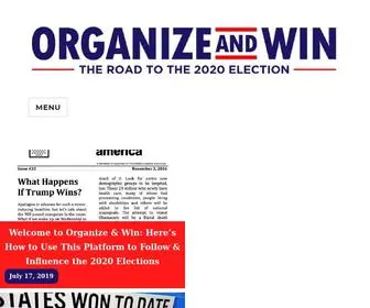 Organizeandwin.com(Organize and Win) Screenshot