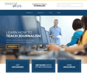 Organizedadviser.com(Organized Adviser) Screenshot