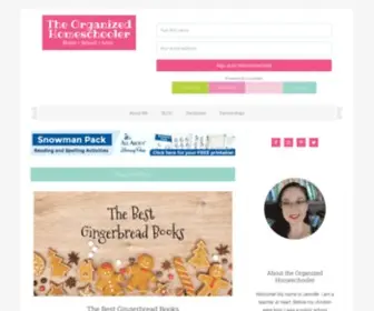 Organizedhomeschooler.com(The Organized Homeschooler) Screenshot