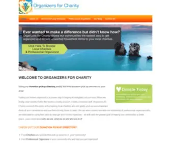 Organizersforcharity.org(Organizers for Charity) Screenshot