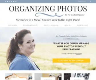 Organizingphotos.net(Here's How to Organize Your Photos) Screenshot