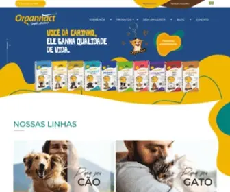 Organnact.com.br(Suplementos para cães) Screenshot