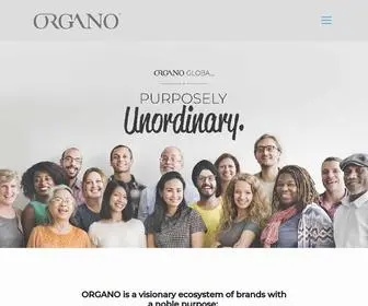 Organoglobal.com(Organo Global Holdings) Screenshot