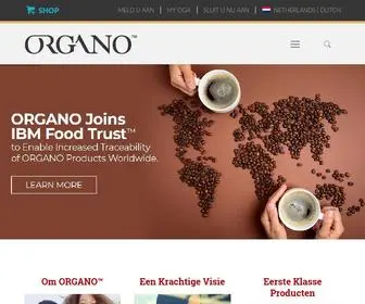 Organogold.com(Koffie en thee) Screenshot