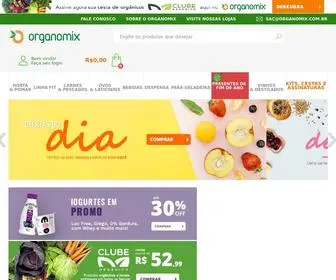 Organomix.com.br(Cartão) Screenshot