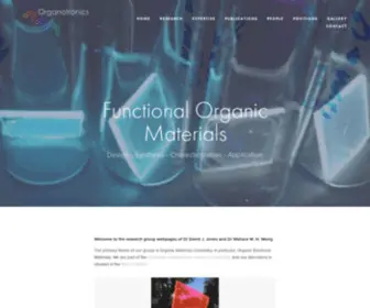 Organotronics.com(Organotronics) Screenshot