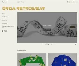 Orgaretro.com(Órga) Screenshot