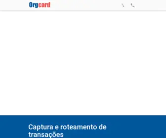 Orgcard.com.br(Orgsystem Software) Screenshot