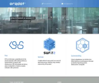 Orgdot.no(ORGDOT AS) Screenshot
