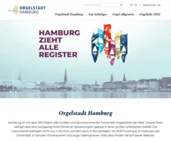 Orgelstadt-Hamburg.de(Orgelstadt Hamburg) Screenshot