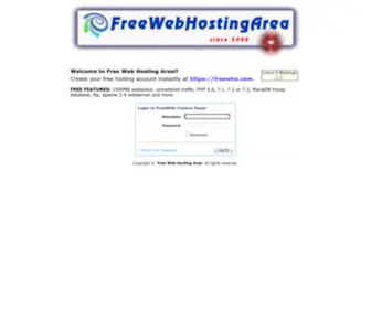Orgfree.com(Free Web Hosting Area) Screenshot