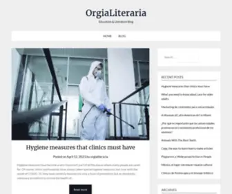 Orgialiteraria.com(Education & Literature Blog) Screenshot