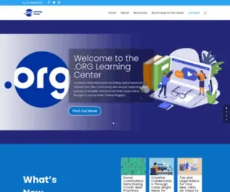 Orglearningcenter.org(ORG Learning Center) Screenshot