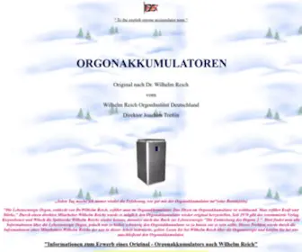 Orgonakkumulator.de(Orgonakkumulator) Screenshot