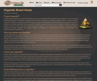 Orgonite-Brasil.com(Orgonite Brasil: Tudo sobre orgonite e comprar orgonites confiáveis) Screenshot