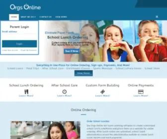 Orgsonline.com Screenshot