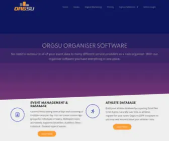Orgsu.com(Orgsu Organiser Software) Screenshot