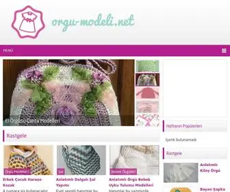 Orgu-Modeli.net(Örgü Modelleri) Screenshot
