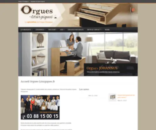 Orgues-Liturgiques.fr(Site) Screenshot