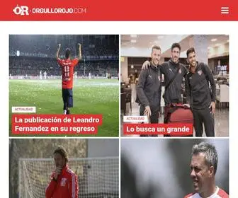 Orgullorojo.com(Club Atl) Screenshot