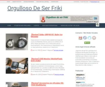 Orgullosodeserfriki.com(Orgullosodeserfriki) Screenshot