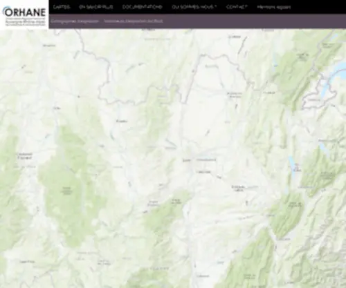 Orhane.fr(L'Observatoire Régional des Nuisances Environnementales) Screenshot