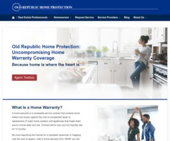 ORHP.com(Best Home Warranty Company) Screenshot