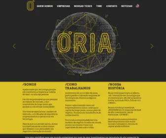 Oriacapital.com.br(Página Inicial) Screenshot