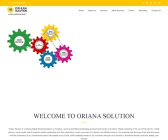 Orianasolution.com(الصفحة) Screenshot