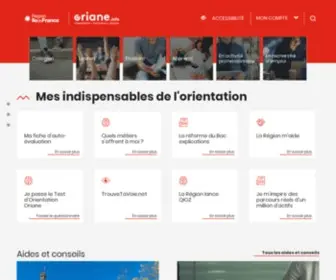 Oriane.info(Accueil) Screenshot