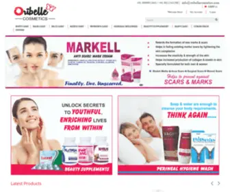 Oribellecosmetics.com(Oribelle Cosmetics) Screenshot