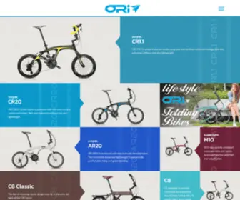 Oribikes.com(ORi Life Style Folding Bikes) Screenshot