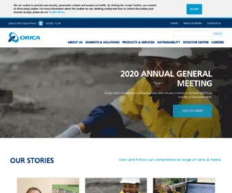 Orica.com.au(Orica) Screenshot